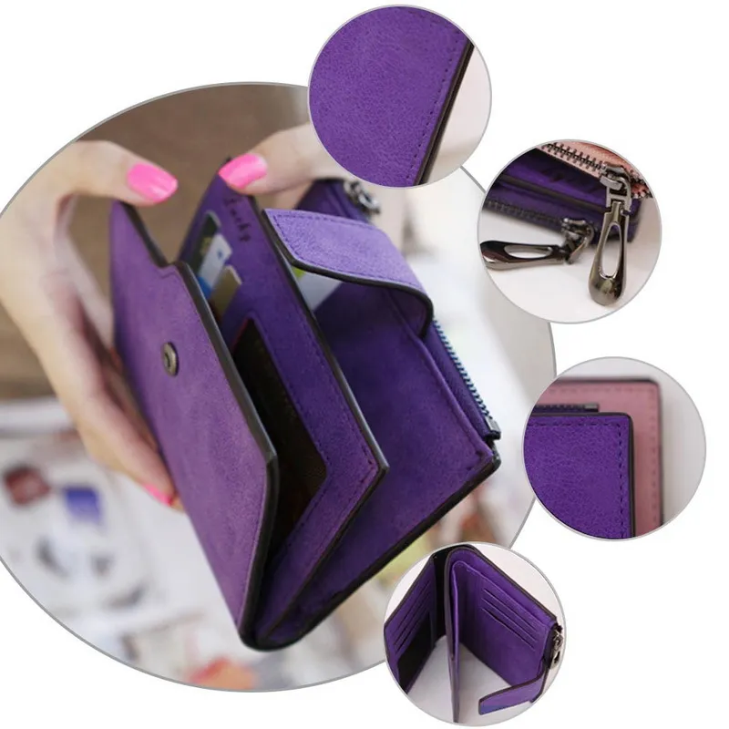 Borsa da donna semplice retrò in pelle PU porta carte di credito borsa da ragazza piccola borsa da donna Bolsa Feminina_voghion.com