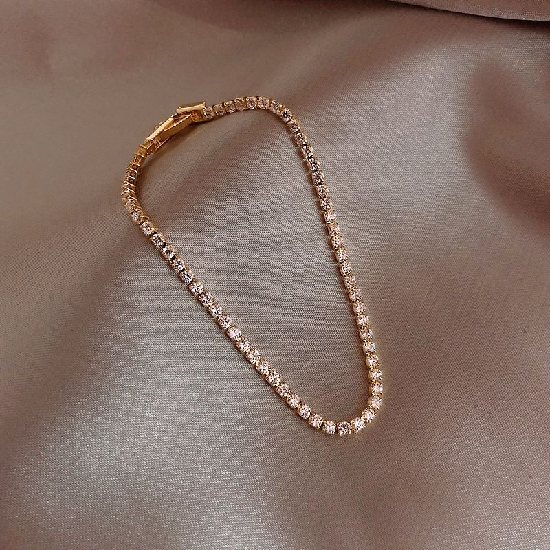 Qiaolan Xuan Zirkonarmband För Kvinnor Med Kall Snyggt Feeg, Flickans Bästa Vännerarmband, Instagram-design, Och_voghion.com