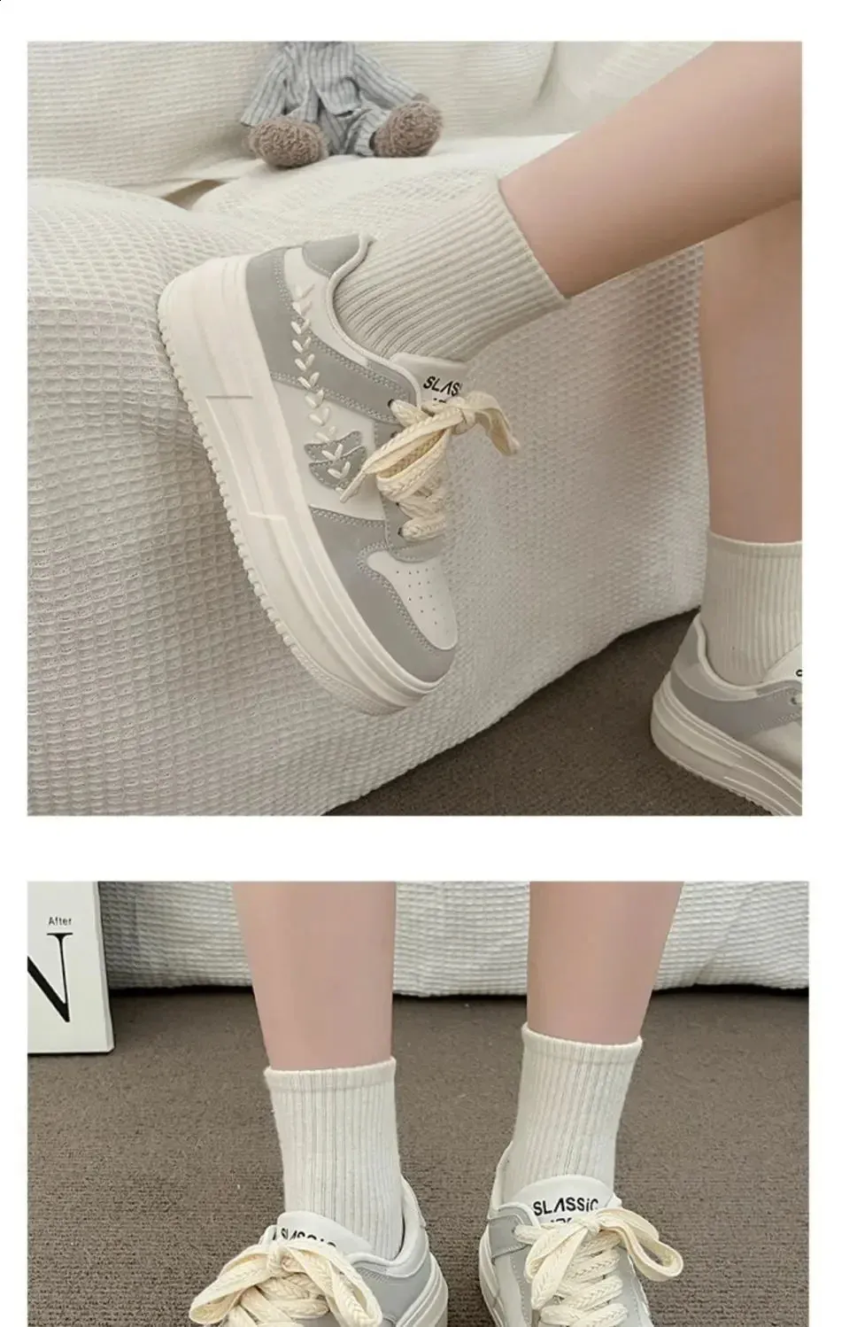 Baskets à plateforme épaisses pour femmes, chaussures de sport décontractées vulcanisées à lacets pour femmes, chaussures de mode noires et roses 240826_voghion.com
