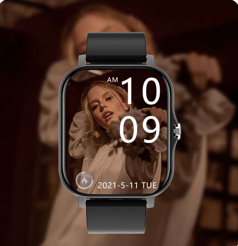 God sportspartner! Smartklokke med berøringsskjerm, utmerket vanntetthet, presis pulsmåling og sømløs Bluetooth-kommunikasjon_voghion.com