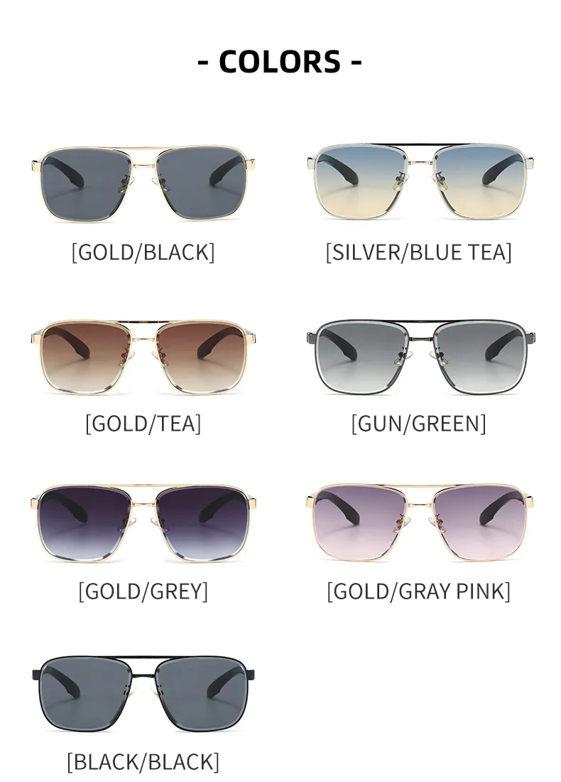 Quadratische Sonnenbrille Für Damen Und Herren Retro Designer_voghion.com