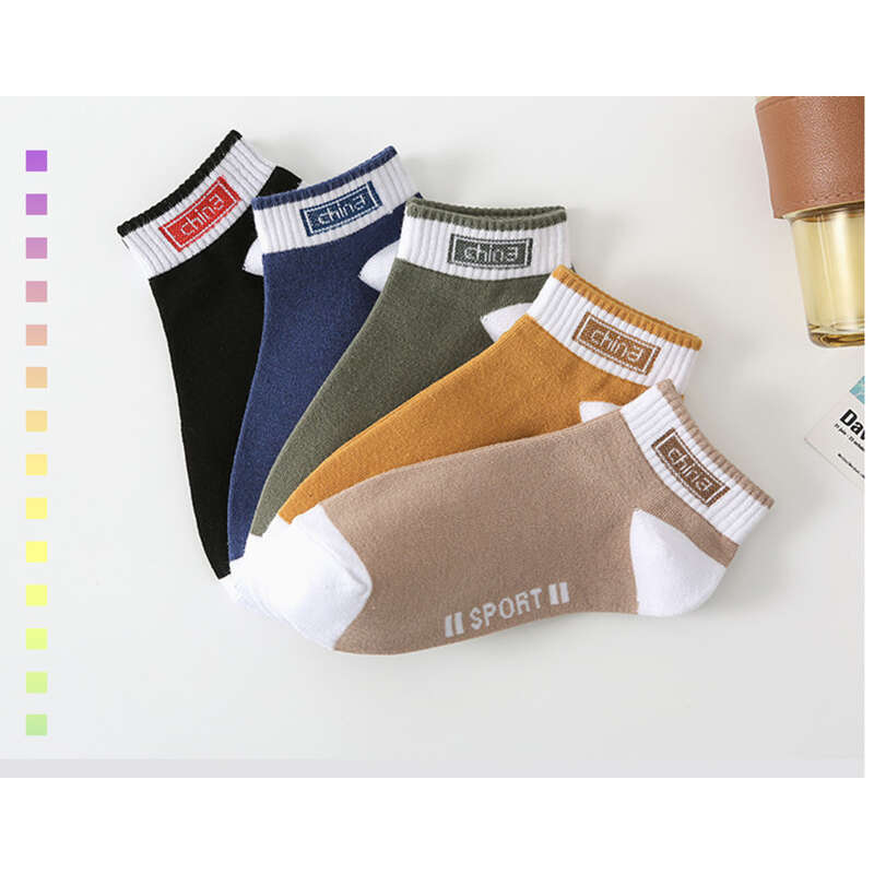 Summer Short, Comfortable, Breathable, Antibacterial, Odorous Men's Short Socks_voghion.com