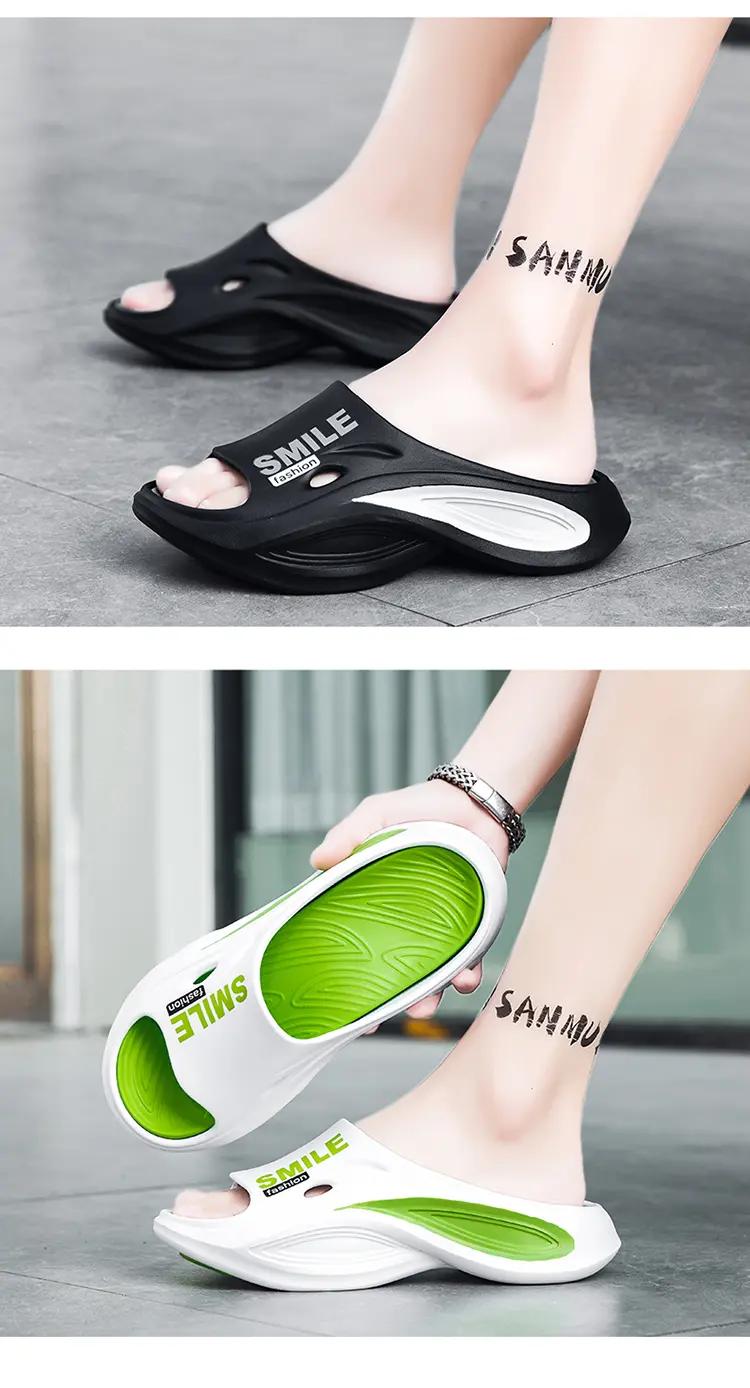 Outer Slippers Beach One Word Non-slip Wading Large Size Cool Slippers_voghion.com