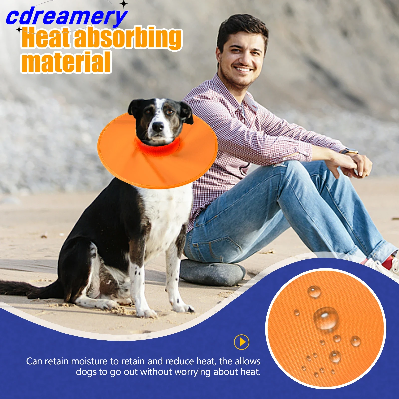 After The Dog Recovers The Collar, The Surgical Anti-bite And Anti-licking Surgical Wound Adjustable Breathable Collar Is A Small And Large Dog Access_voghion.com