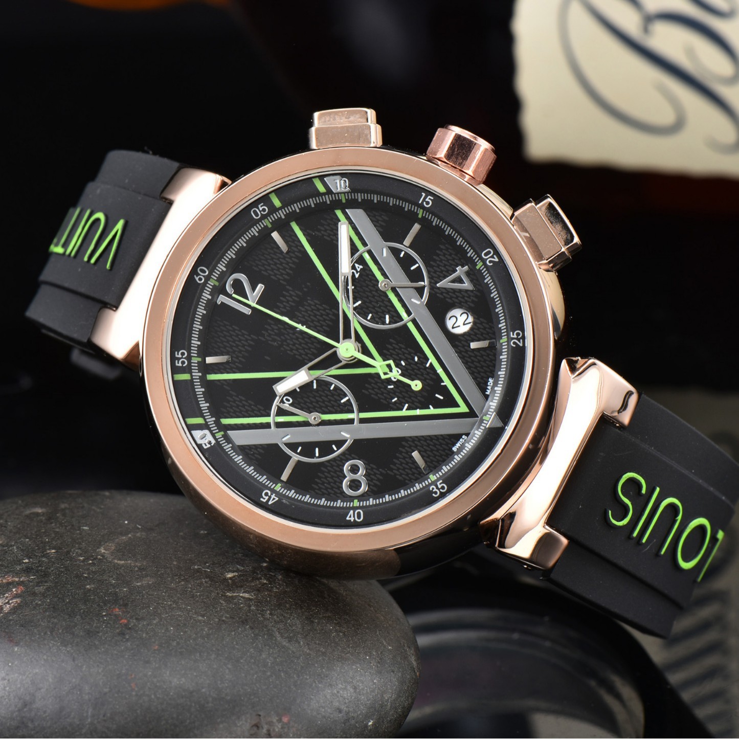 2025 Foreign Trade Popular Goods 5-pin Quartz 5-pin Quartz Second Run Watch