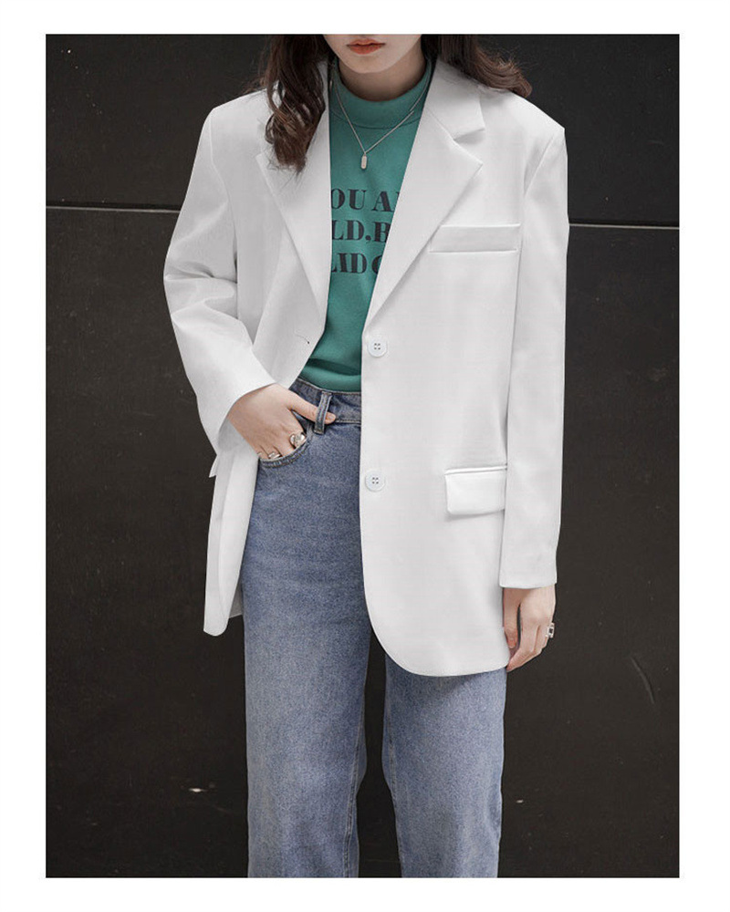 Women's Slimming Blazer Jacket Elegant Tailored Coat For Ladies_voghion.com