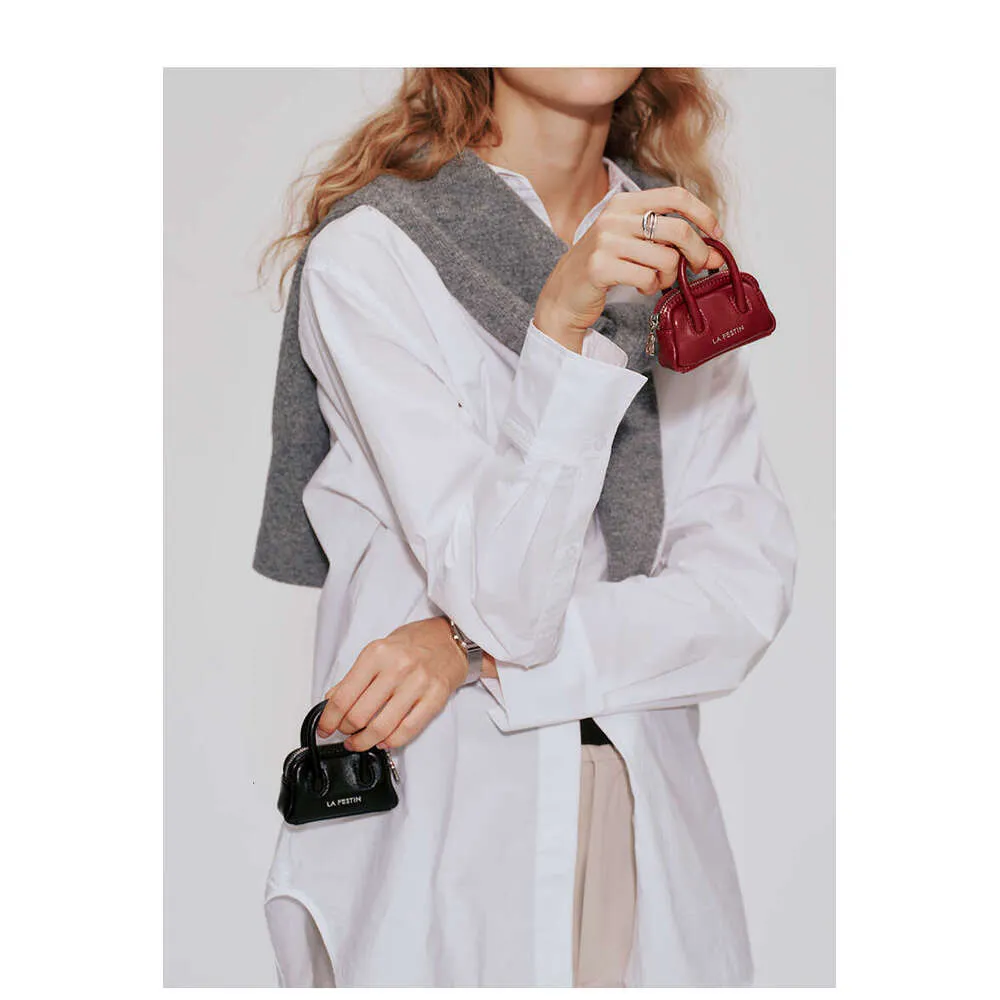 LA FESTIN Mini Auricolare Originale 2024 Nuovi Accessori Piccola Borsa Pendente in Pelle da Donna_voghion.com
