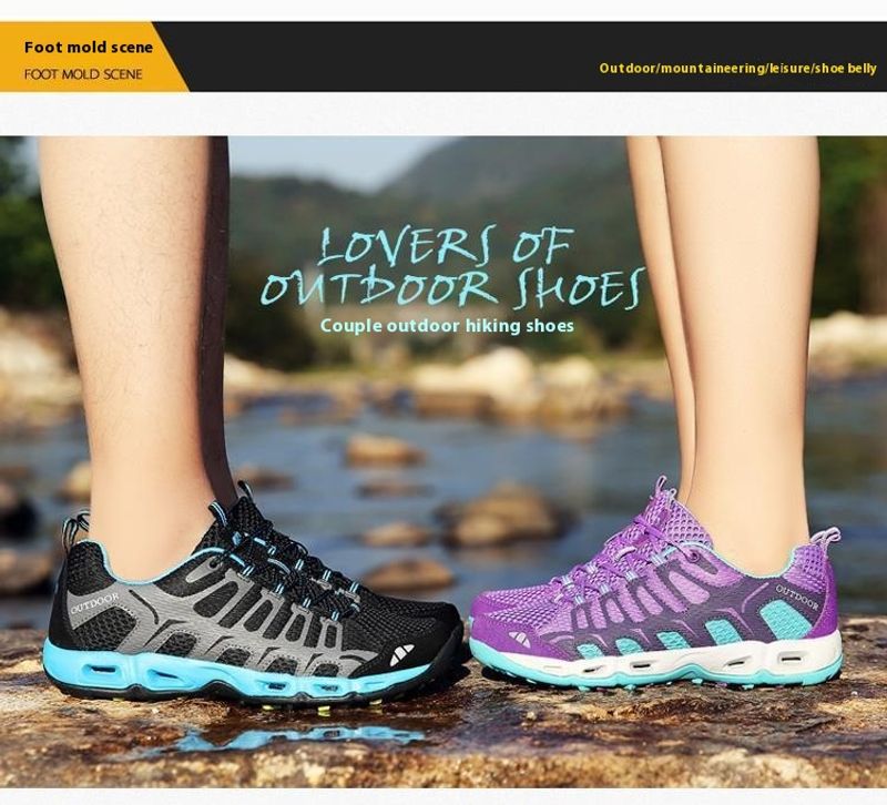 Sommer schnell trocknend männer und frauen atmungsaktive leder outdoor nicht-slip wandern schuhe_voghion.com