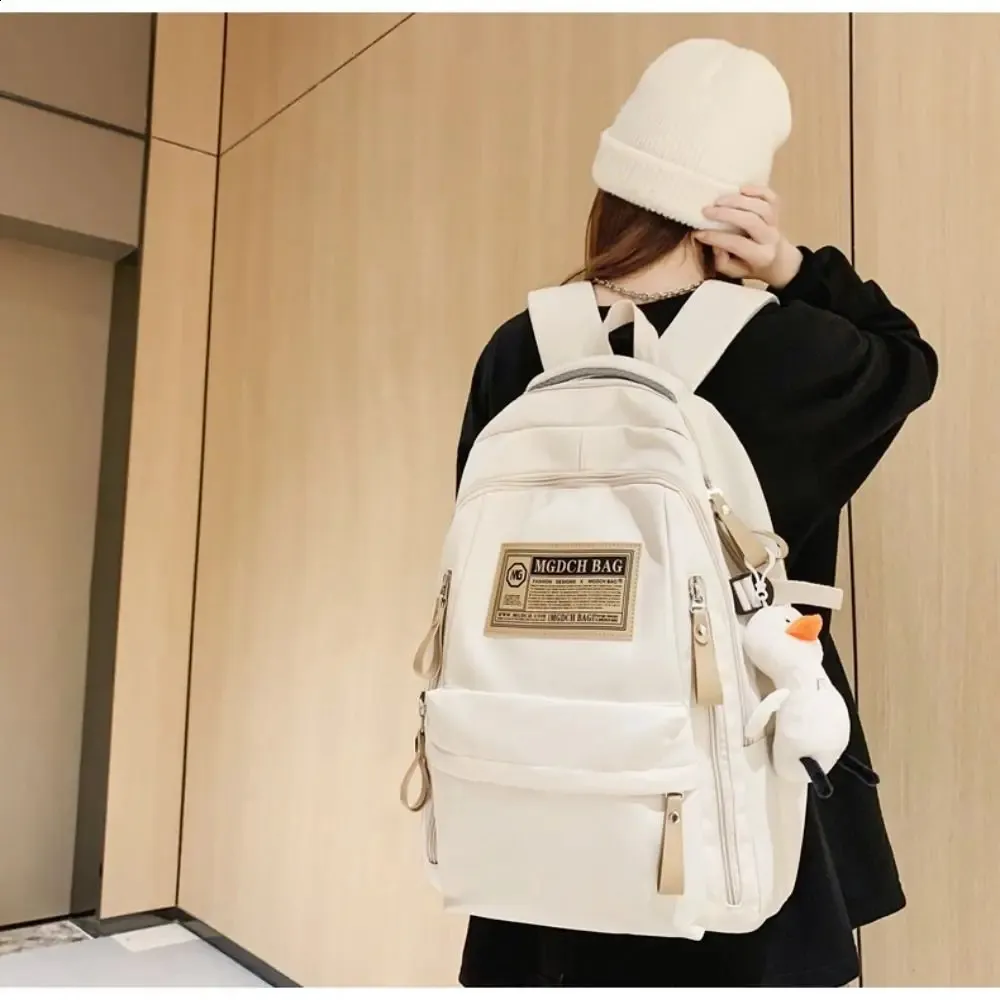 Damen Rucksack Aus Nylon Für Freizeit Uni Schule Und Reisen_voghion.com