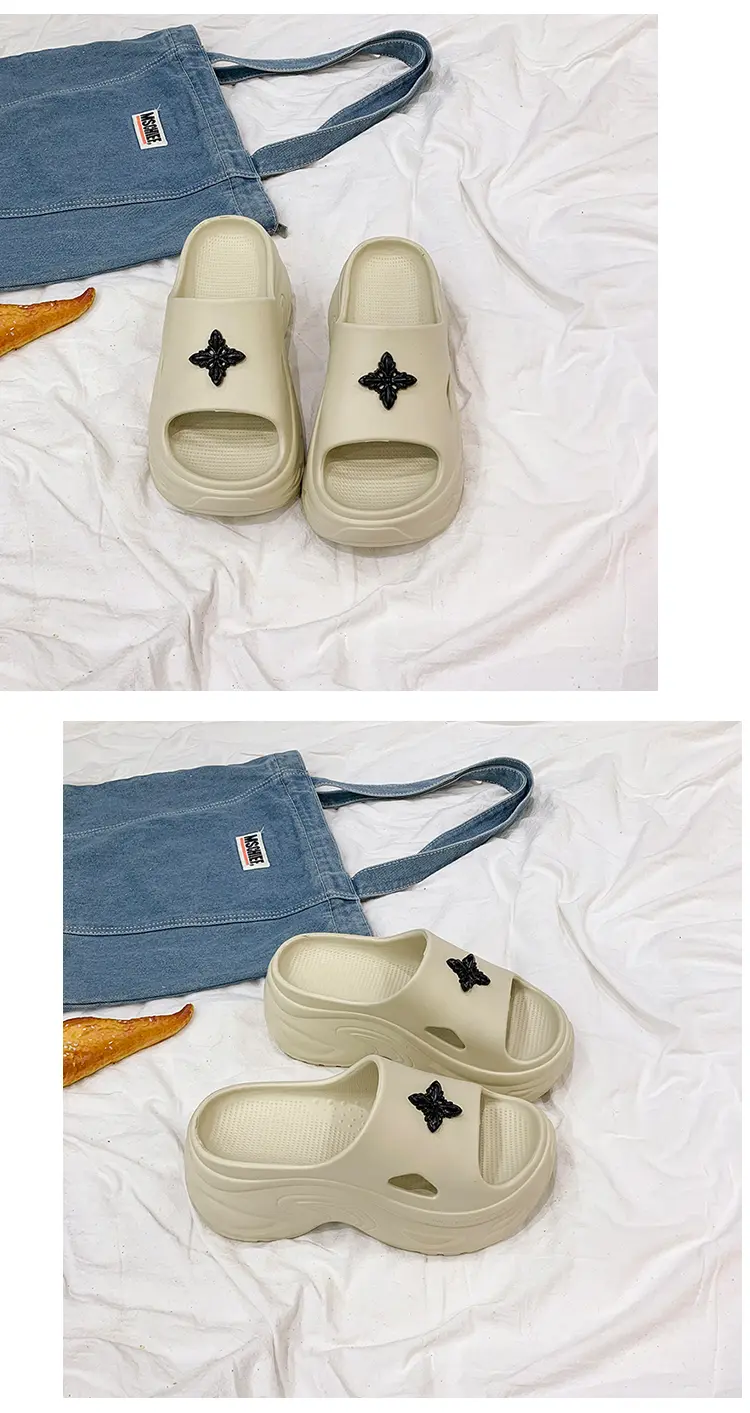 Summer Women's Platform Slippers Beach Sandals Soft Sole_voghion.com
