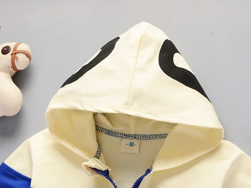 Yeni Sonbahar Yenidoğan Giysileri Kızlar Bebek Kıyafetleri Çocuk Erkek Kapşonlu Ceket Pantolon 2 Adet/Takım Bebek Spor Giyim Çocuklar_voghion.com
