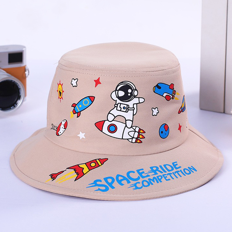 Cappello da pescatore per bambini cartone animato carino cappello da bacino sottile protezione solare parasole cappello da sole esterno per bambini estate ragazzi e ragazze_voghion.com