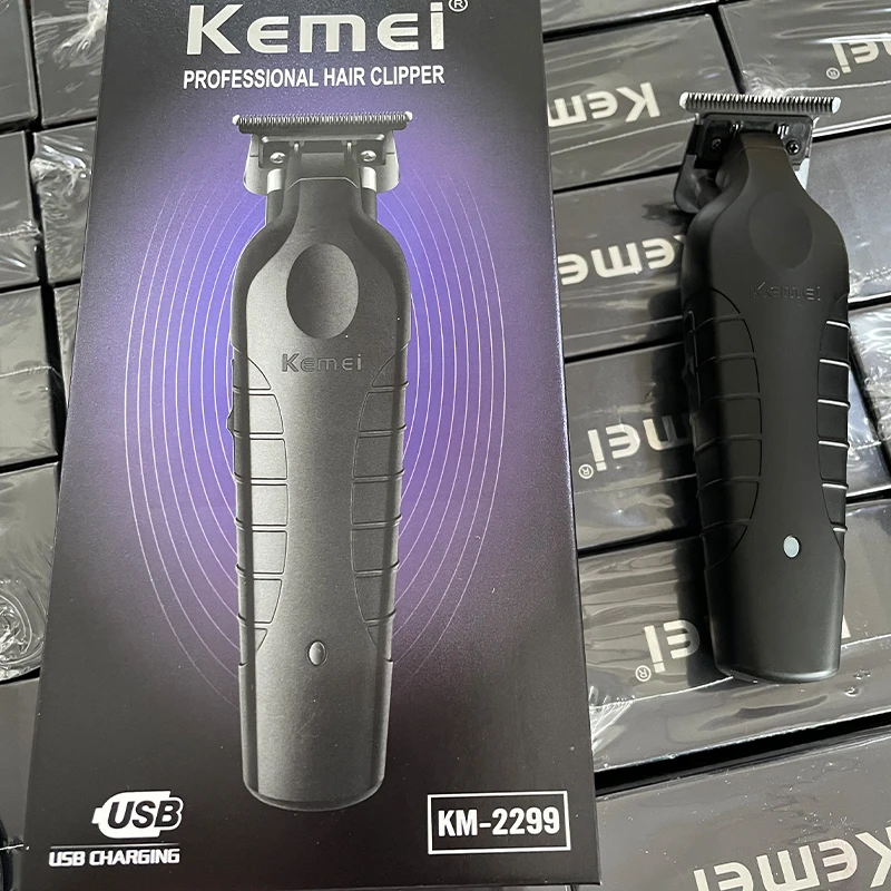 Kemei KM-2299 Men's Hair Clipper Professional Electric Hair Clipper USB Rechargeable Barber Trimmer Men's Electric Hair Clipper YCDC_voghion.com