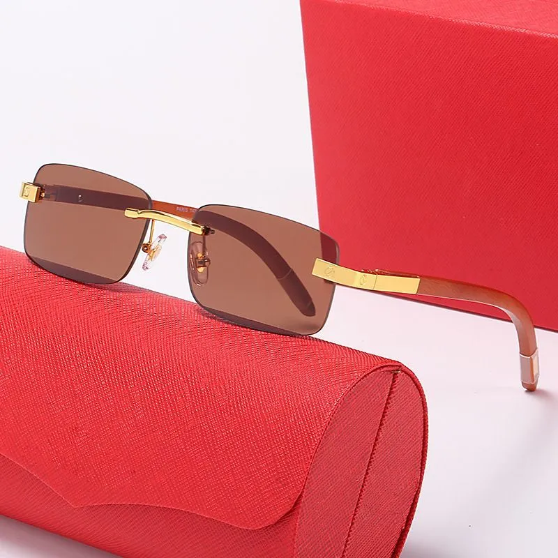 Designer Sunglasses For Men Retro Classic Metal Frame Eyewear_voghion.com