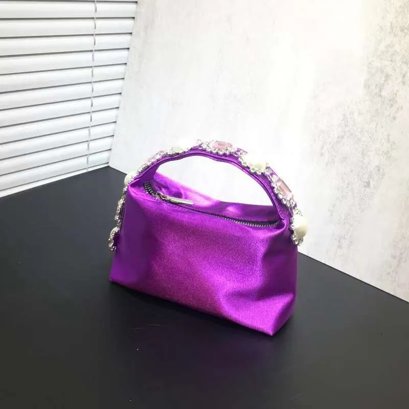 HBP Dia Chain Satin Shoulder Pearl Banquet Bag String Damska torebka_voghion.com