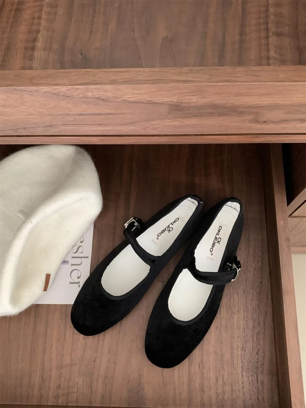 Mary jane instappers voor dames comfortabele platte schoenen_voghion.com
