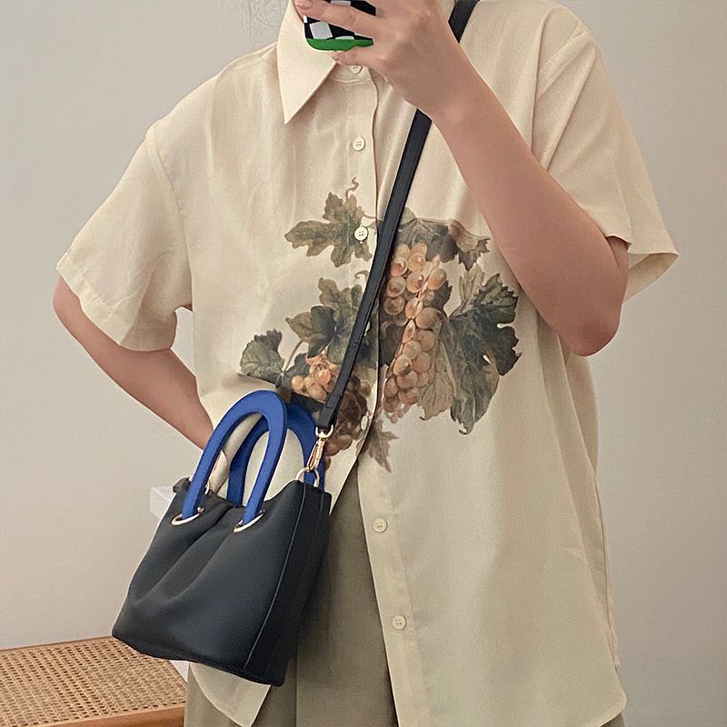 Kleine gruppe plissiert cloud crossbody frauen in 2024, neue sommer, kontrast farbe, handtasche für mädchen, trendy_voghion.com