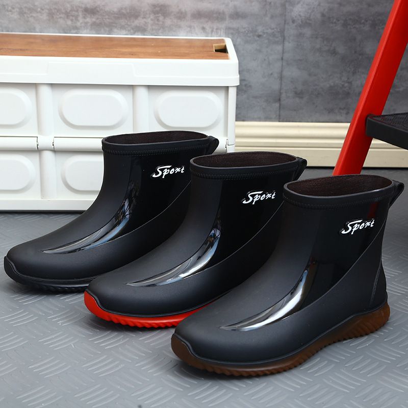 Scarpe antipioggia corte alla moda per uomo_voghion.com