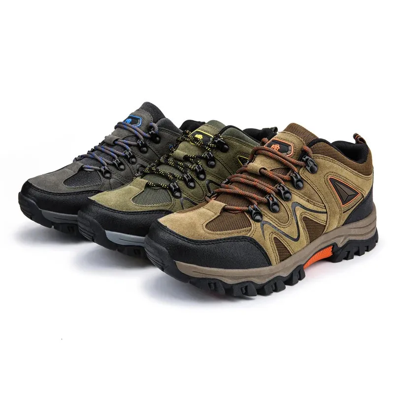 Herren Wanderschuhe Rutschfest Warm Outdoor Trekkingschuhe_voghion.com