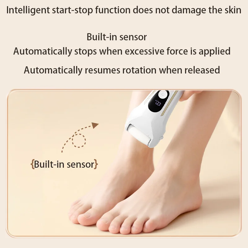 Râpe à pieds électrique rechargeable usb pour callosités_voghion.com