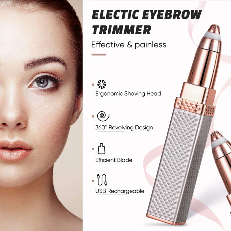 Epilator electric nedureros pentru femei, etichetă privată, vânzare fierbinte 2022, epilator facial_voghion.com