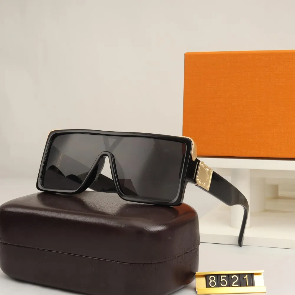 Moudedesigner Mark fir Männer Fraen klassesch Haltung Metall véiereckeg Frame Populär Retro Avantgarde Outdoor UV 400_voghion.com