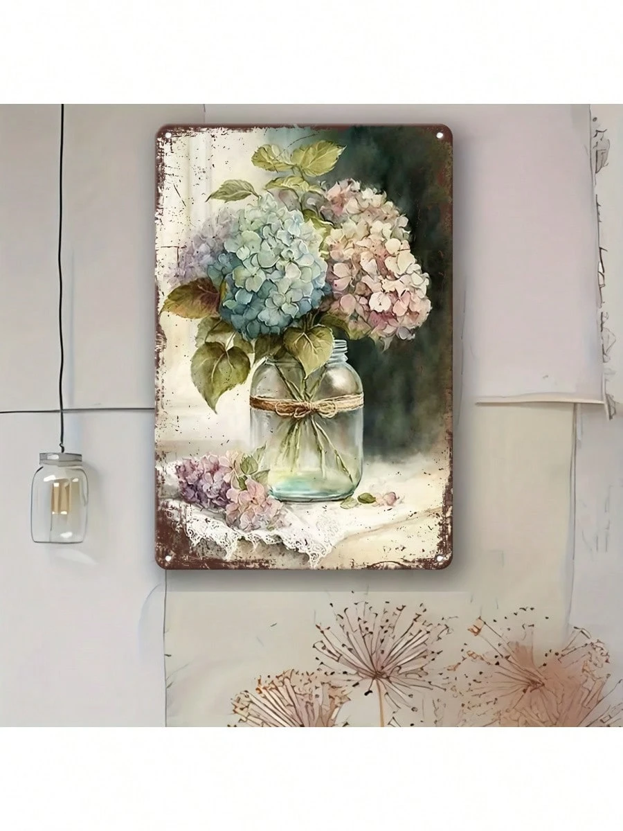 Vintage-Metallschild – wasserfeste Wanddekoration, für Zuhause, Garten, Küche, Café, Bar, Badezimmer, Schlafzimmer, 20 x 30 cm (8 x 12 Zoll)_voghion.com