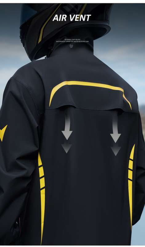 Raincoat Riding Set Motorcycle Split Type Raincoat Rain Pants Anti Riot Reflective Long Fishing Men's Thick Women's_voghion.com
