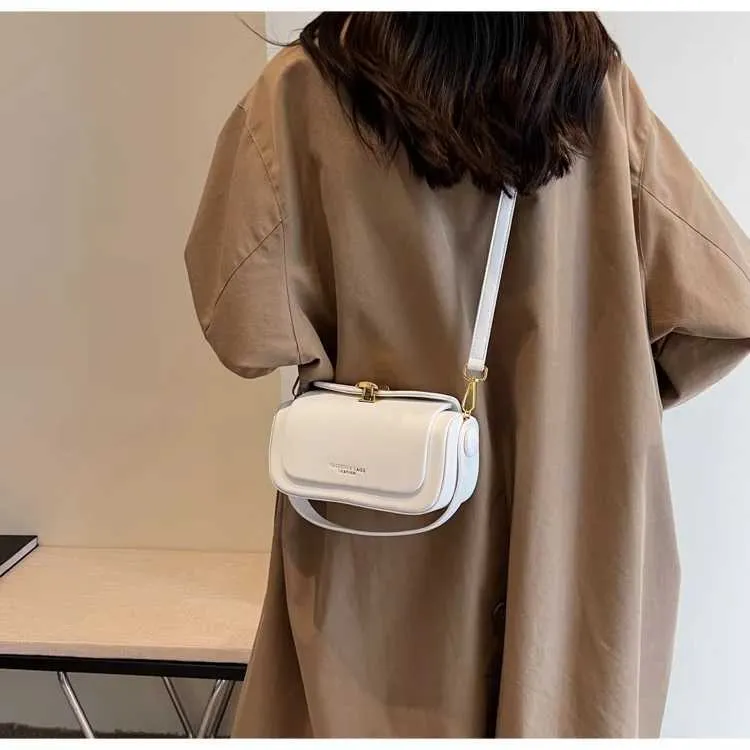Fashionable and High-end Small Square for Women New Spring/summer Single Shoulder Bag Textured Crossbody Ba241217_voghion.com