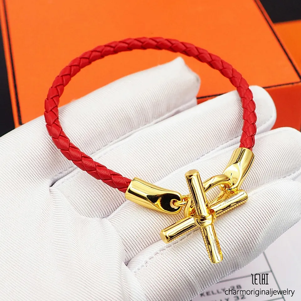 Designer H-Buchstabe Goldarmband Schmuck Hochzeit Frauen Armband geeignet für Männer Modeschmuck_voghion.com