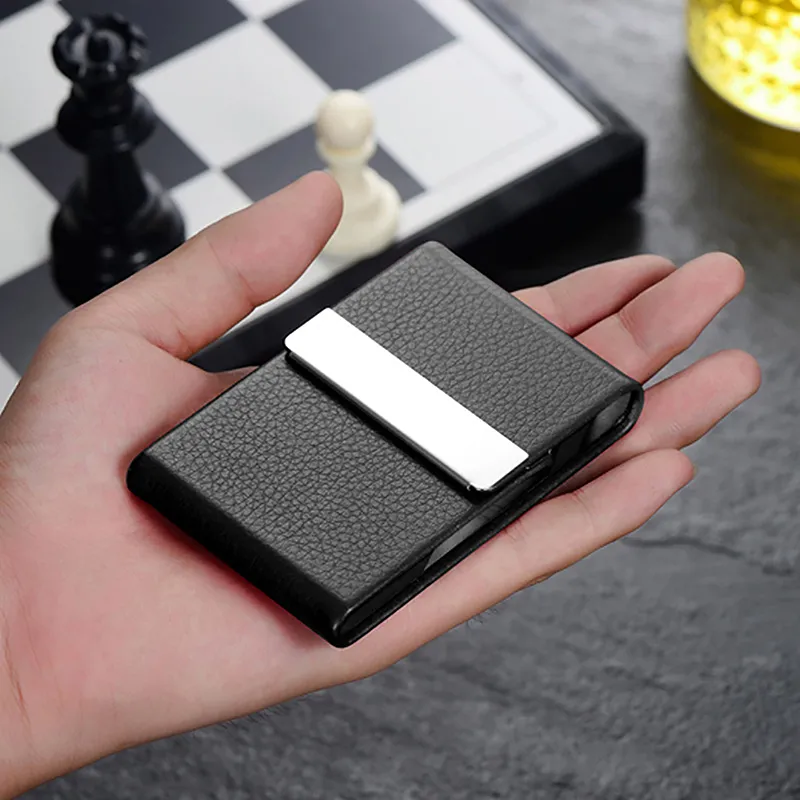 New Credit Purse Anti-theft Case With Cover For Cards ID Smart Card Holder Mini Wallet_voghion.com