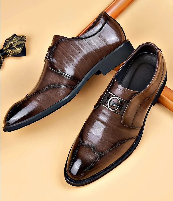 Brogues van lakleer voor heren, formeel, bruiloft, feest, kantoor, heren, Oxfords, zakelijke schoenen, mocassins, schoen 240719_voghion.com