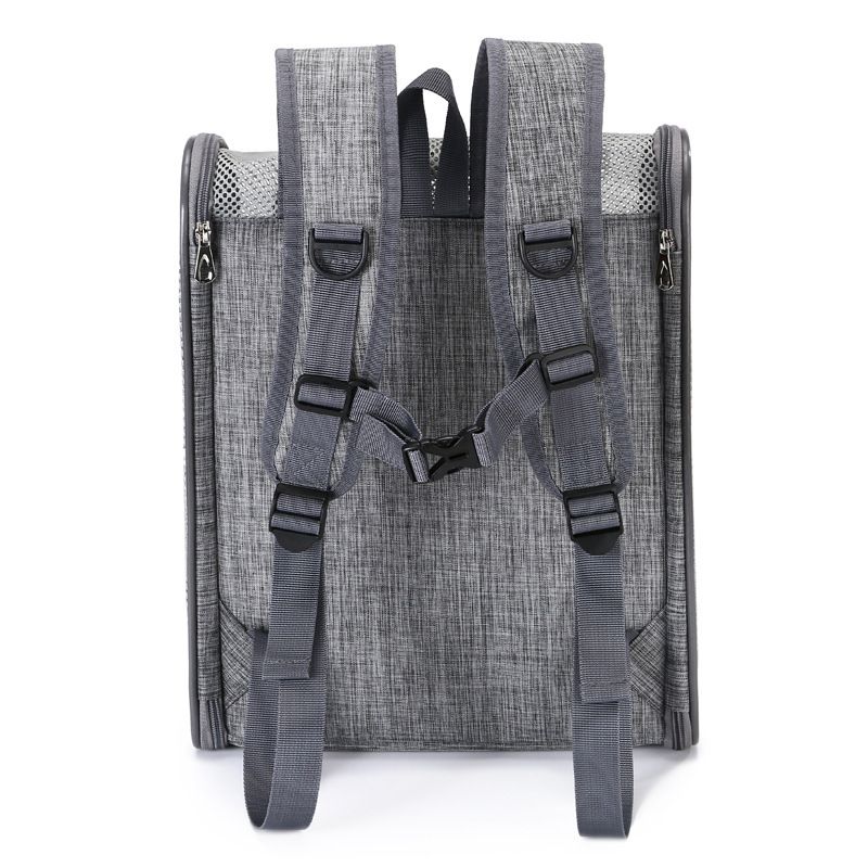 Mesh atmungsaktive Tasche, Rucksack Hunde und Katzen, praktisch zum Ausgehen, Haustiertasche_voghion.com