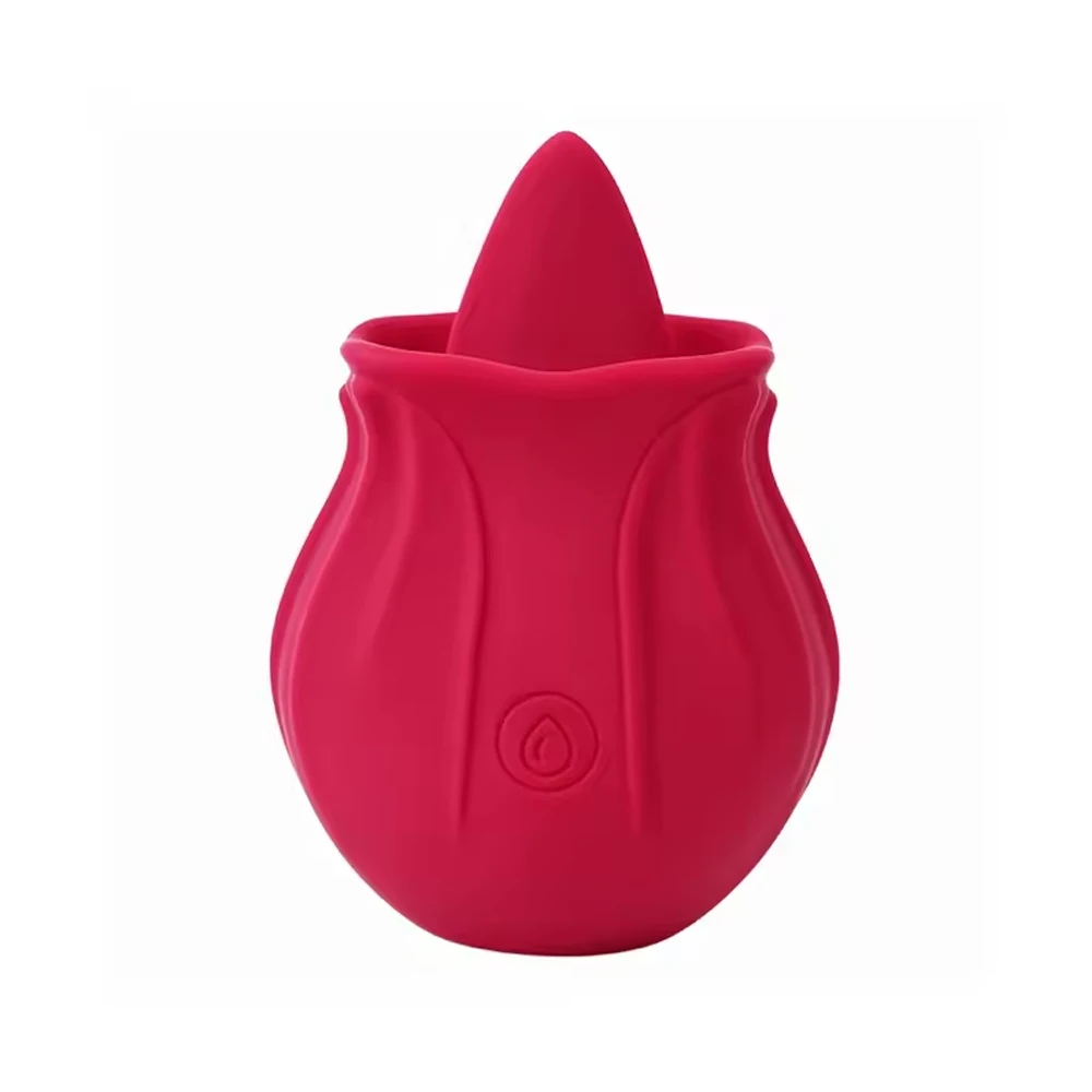Rosen-vibrator Mit Zungenstimulation Für Damen Und G-punkt_voghion.com