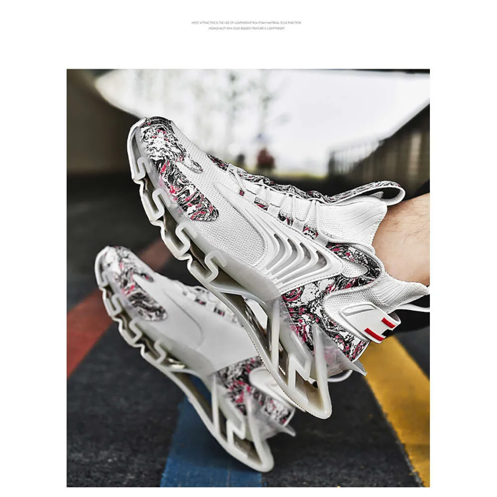 Heren Casual Nieuwe Mode Sport Lente Ademende Shark Blade Schoenen Heren Hoogwaardige Hardloopsneakers Lhshoe_voghion.com