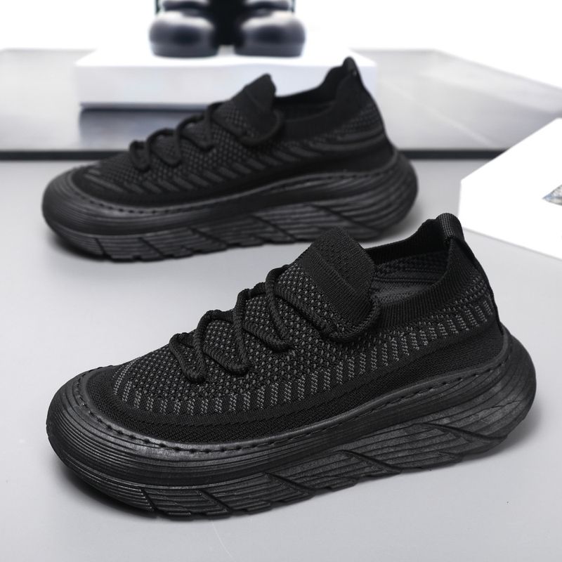 Atmungsaktive Mesh-Herren-Sportschuhe in koreanischer Version, vielseitige, dicke Sohle, rutschfeste Freizeitschuhe,_voghion.com