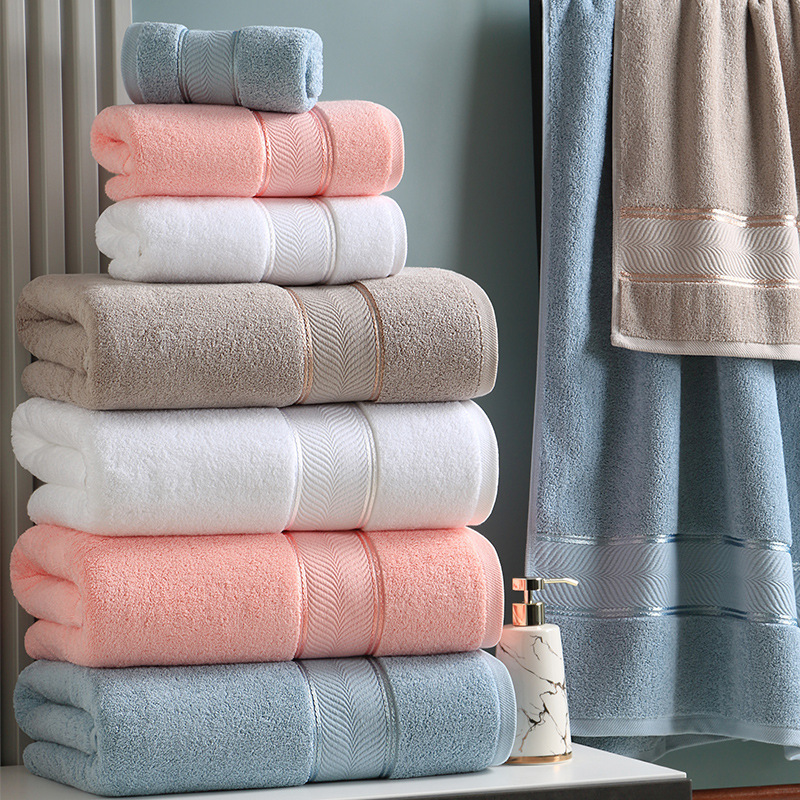 Hotel Beauty Salon Bath Square Towel, Pure White, Thickened Absorbent Cotton, 32pcs Gift Towels_voghion.com