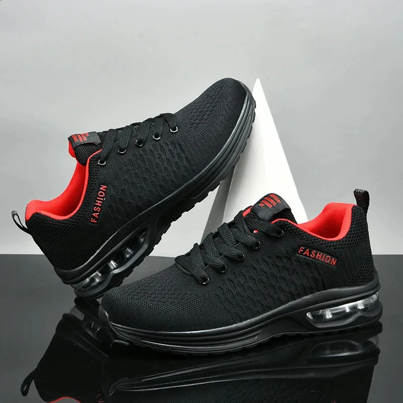 Men's Running Shoes Lightweight Breathable Mesh Trainer Sport_voghion.com
