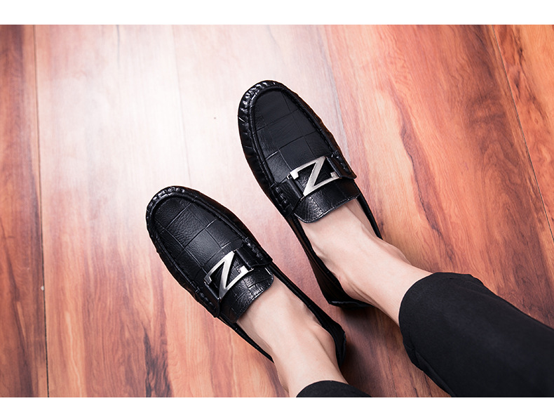 Scarpe casual da uomo in vera pelle comode calzature da guida_voghion.com