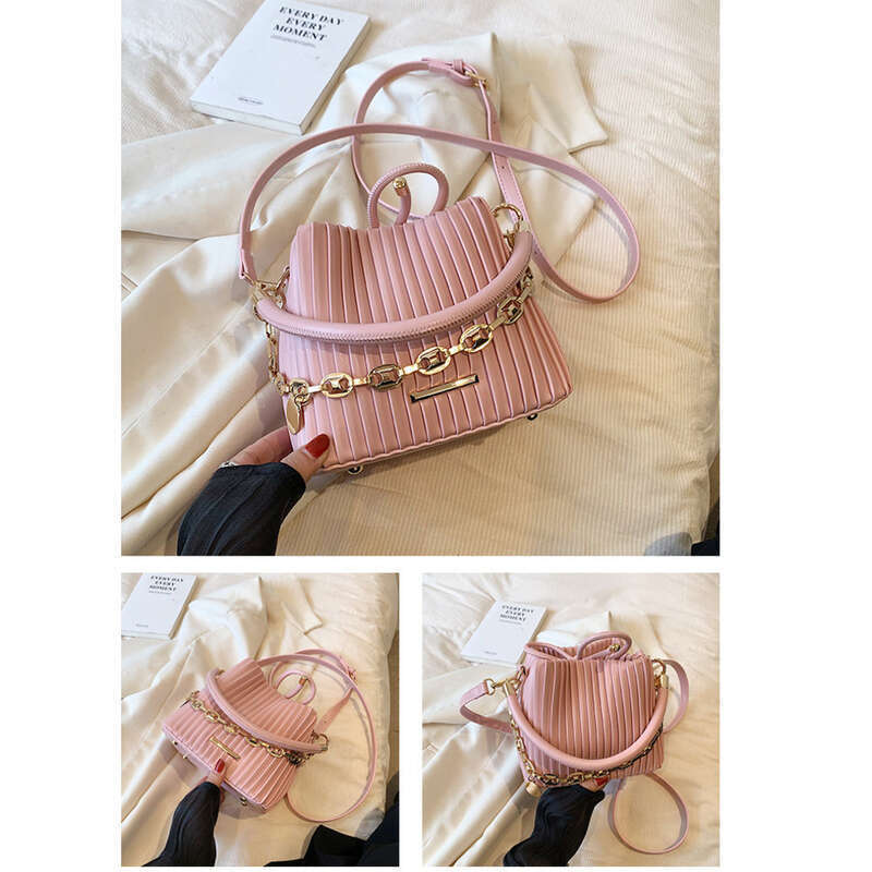 Geantă de mână Couture pentru femei, geantă portabilă pliată la modă nouă, design de nișă, umăr_voghion.com