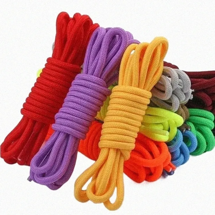 Wenn der Käufer keine Nachricht über die spezifische Farbe hinterlässt, senden wir sie nach dem Zufallsprinzip. Schwarze, rote, weiße, runde Schnürsenkel_voghion.com
