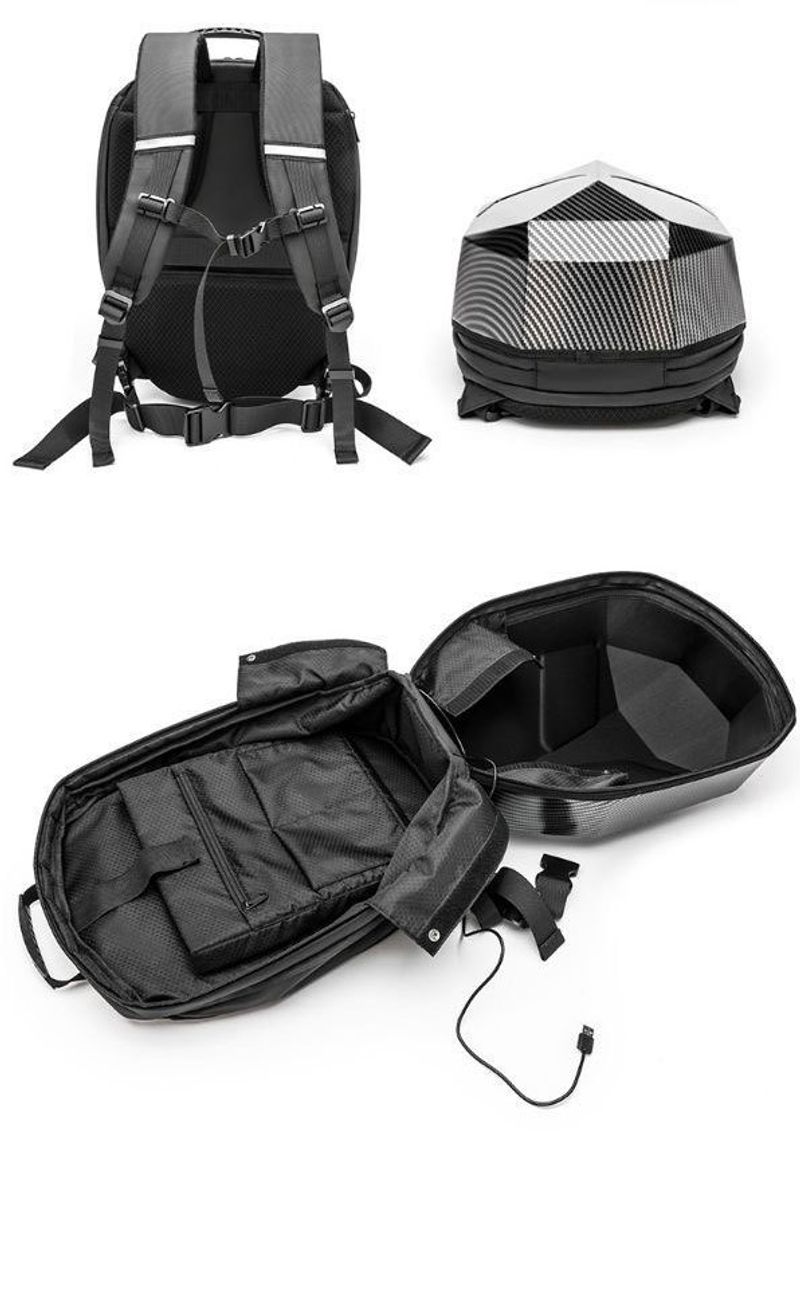 Rider led outdoor sport radfahren motorrad rucksack hartschale wasserdichte volle reiter helm tasche_voghion.com