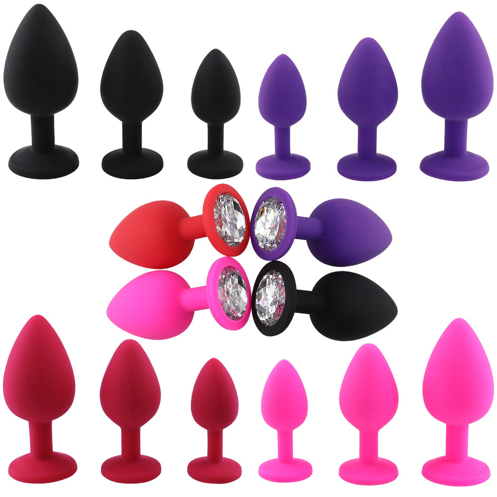 Adult products with drill silicone anal plug back court anal plug sex toys gay sex