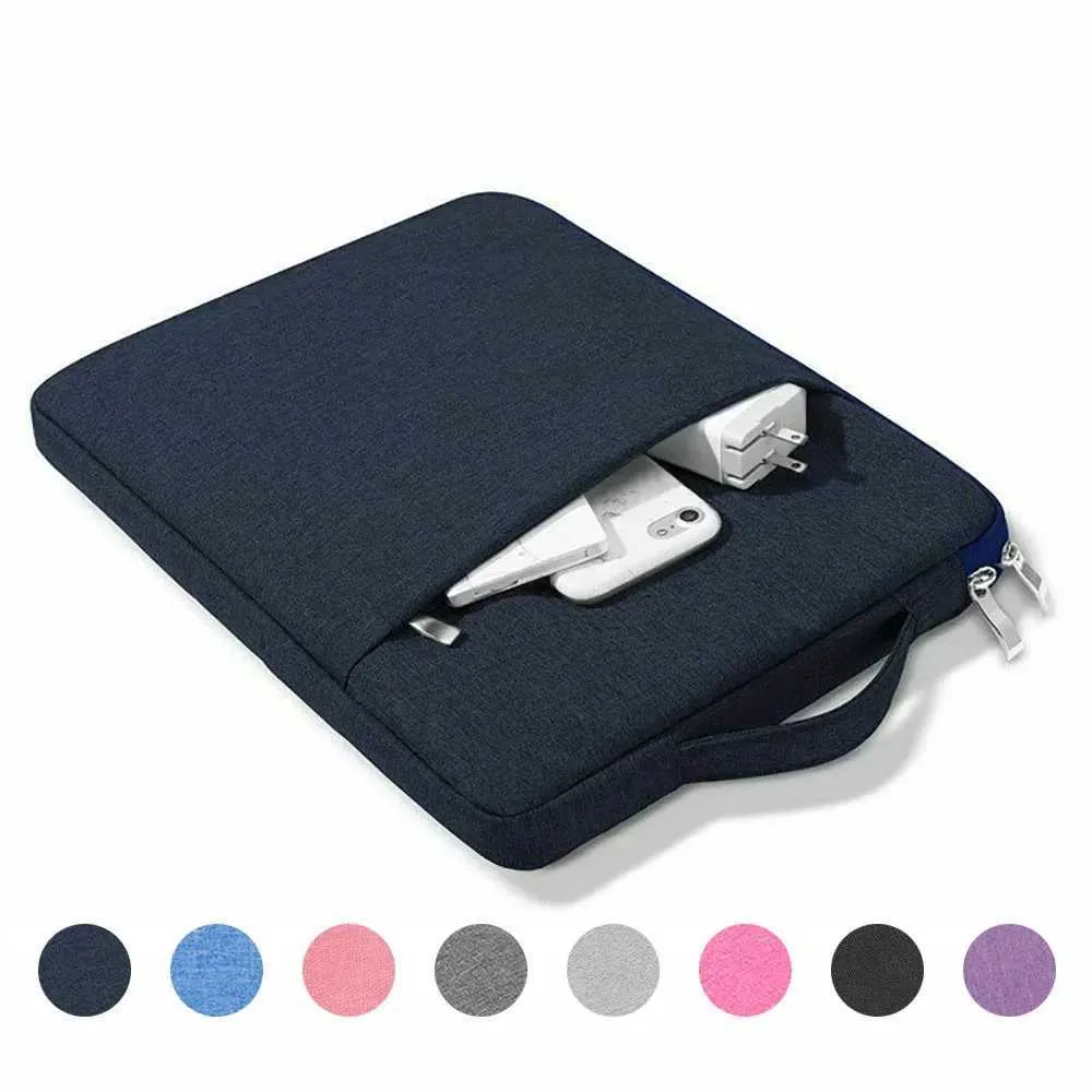 Laptop Sleeve 13.3 13.5 14 15.6 16with Handle Pocket Briefcase Waterproof HandBag Case for HP 11.6 12.5 FundaC24111_voghion.com