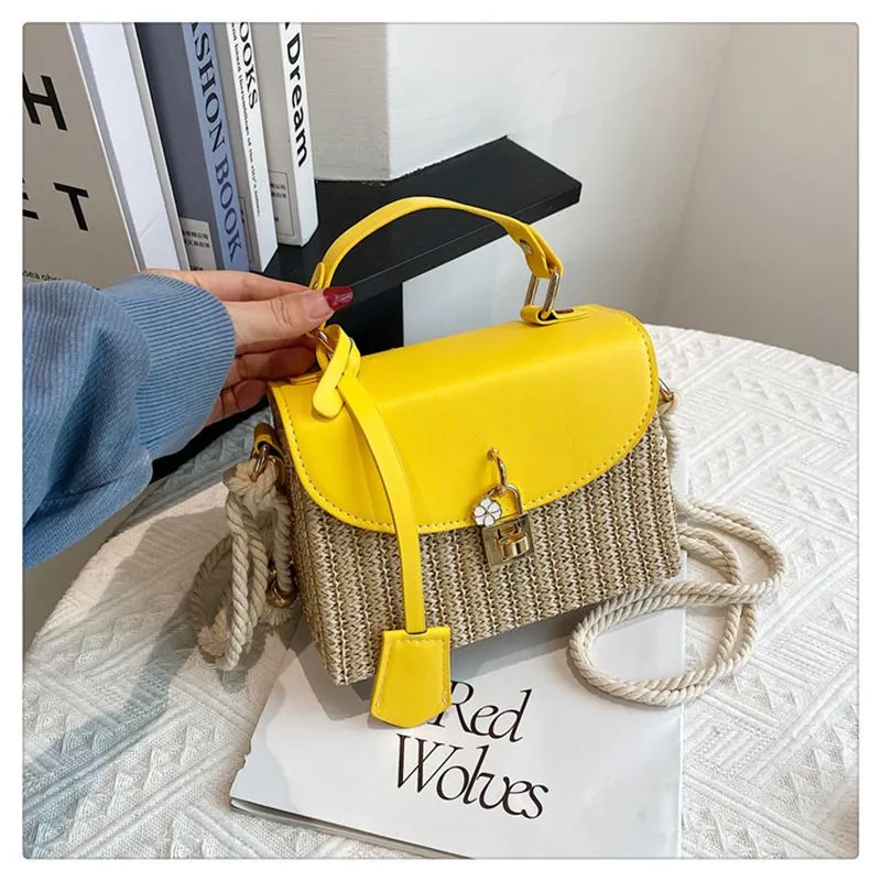 Designer Free Shipping 2025 New Fashion Commuting Small Square Premium Texture Woven Single Shoulder Crossbody Bag For_voghion.com