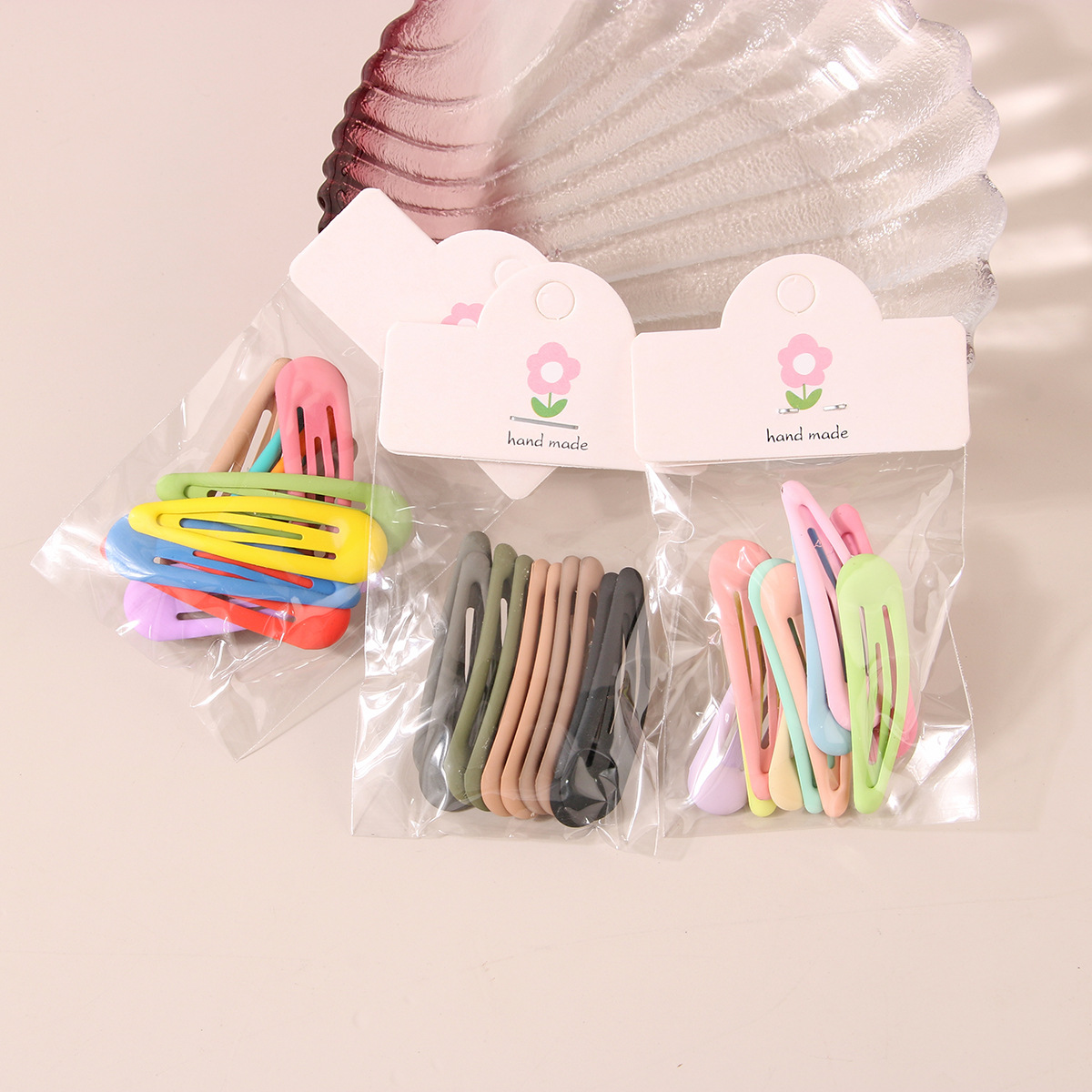Guanyang – 10 petites épingles à cheveux couleur bonbon, colorées, mignonnes, clip bb pour fille, épingle à cheveux au cœur brisé, accessoires pour cheveux, nouvelle collection_voghion.com