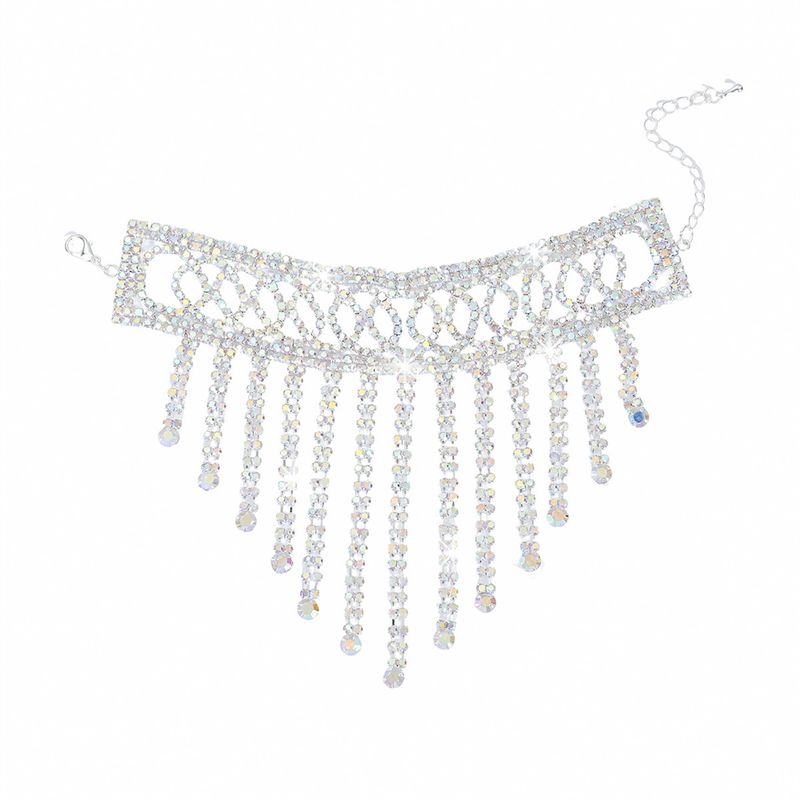 übertrieben Super Flash Breiten Rand Hohl AB Rhie Quaste Weibliche Mode Alle Spiel Voller Dia Armband Net Promi Hand_voghion.com