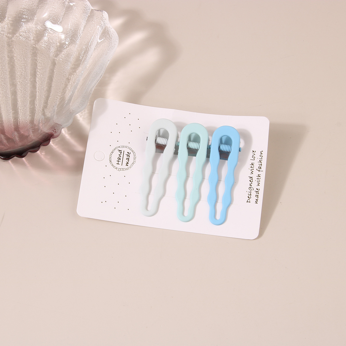 Guanyang ins naadloze haarspeld gradiënt kleur pak meisjesachtige pony haarspeld zijclip eendenbek clip haaraccessoires groothandel_voghion.com