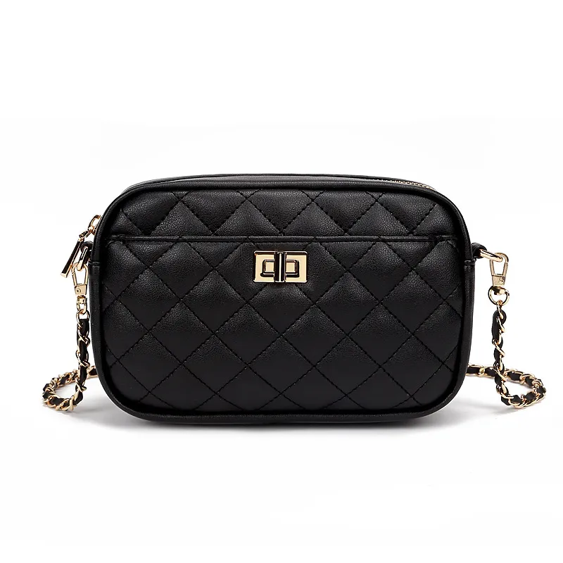 Modische Tasche für Damen – Stilvolle Dia Grid-Umhängetasche, leichtes Crossbody-Design für den täglichen Gebrauch_voghion.com