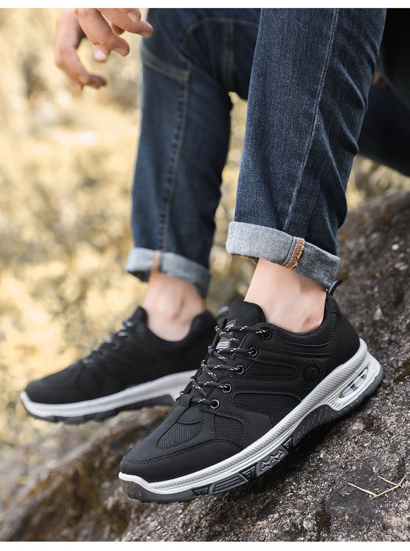 Herrenschuhe Herren Sportschuhe Frühling en Herbst alle Mode Wanderschuhe niedrige Hilfe Arbeitsschuhe Freizeitschuhe_voghion.com